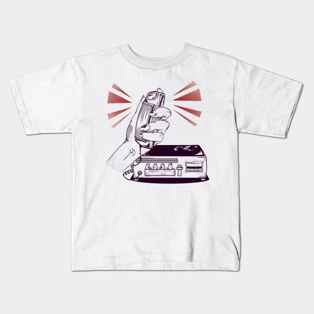 Ham Radio Kids T-Shirt by mailboxdisco